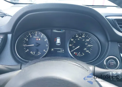 2017 Nissan Rogue Sv z USA, uszkodzony, nr VIN KNMAT2MV0HP560097